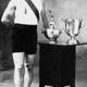 Thomas Hicks, USA, gold medalist in the 1904 Olympic marathon